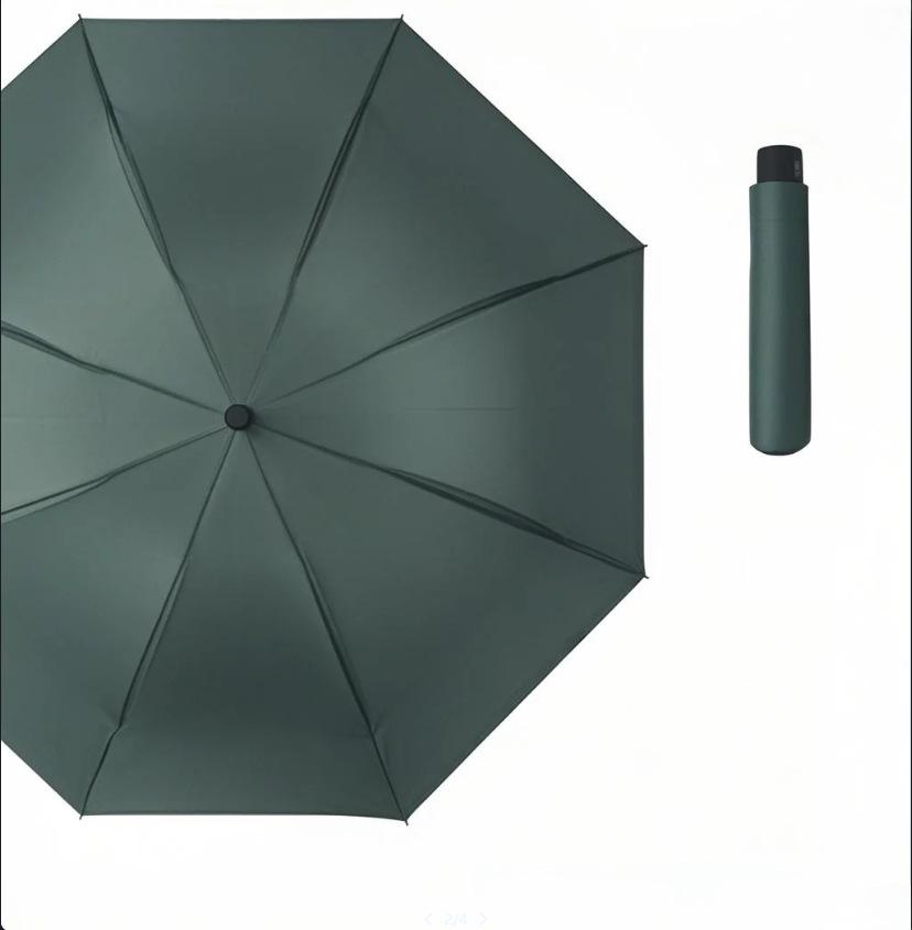 Twelve-Bone Extra-Large Dual-Use Manual Umbrella with Black Glue Sunscreen