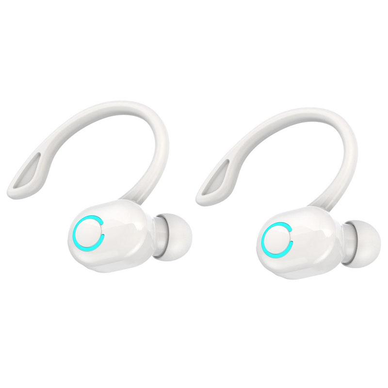S10 Беспроводные деловые наушники с ушным крючком Bluetooth 5.2 Гарнитура с микрофоном HIFI Стерео наушники с голосовым управлением Водонепроницаемые шумоподавление