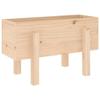 VidaXL Planter 62x30x38 Cm Solid Pine Wood 825177