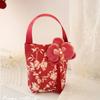 Butterfly Orchid Flower Pendant Wrist Hand Bag Korean Style Wedding Candy Bag  Female/Girls
