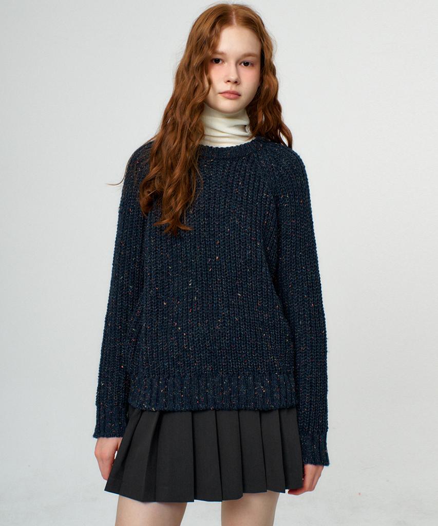 RAVEROUS Fancy Yarn Knit_Navy