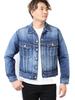 Lee 101J Denim Dark Size LM8100 Jacket/Blouson, Men's Blue, M,
