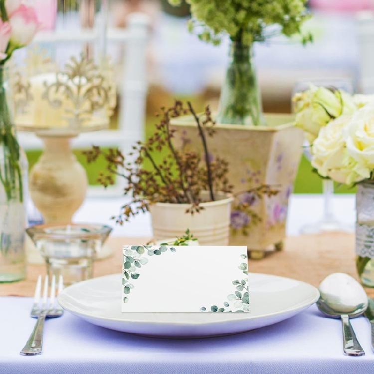 100 шт. Стильные бумажные карточки с именами, персонализированные свадебные карточки для рассадки, карточки для оформления стола на мероприятиях, для вечеринок