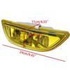 Right Yellow Lens Front Bumper Fog Light Lamp Fit for Toyota Corolla 2001-2002