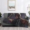 Daryl Dixon Blankets The Walking Dead Movie Horror Flannel Awesome Soft Throw Blanket for Chair Covering Sofa Autumn/Winter
