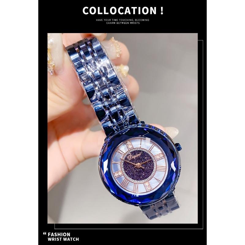 Женские часы со стальным ремешком, модная серия, китайский подарок на День святого Валентина, водонепроницаемые, легкие, роскошные женские кварцевые часы для женщин