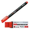 Флуоресцентный маркер Tombow Pencil Kei Coat 80 Красный Полимерное покрытие Одиночный 10 штук, (Отличные чаевые! ядро), Тип, Ручки, WA-SC94-10P