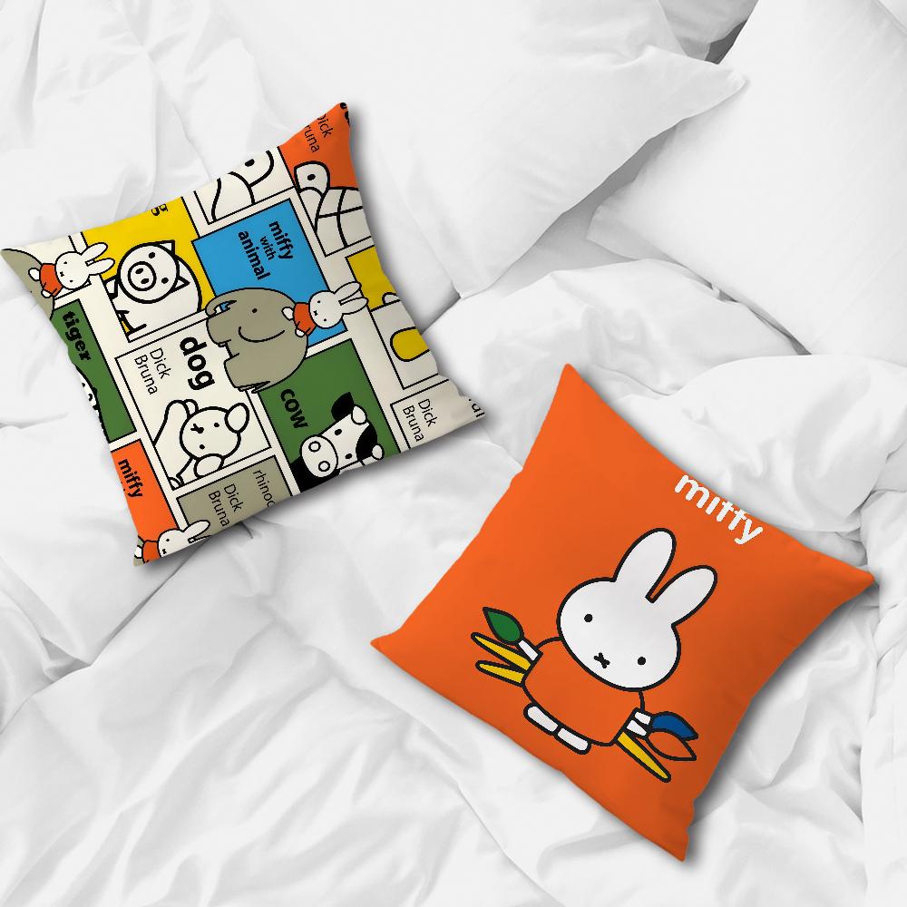 MMiffy cushion cover Pillow Cover Home Sofa living Room Office Coffee Shop Car PillowCover