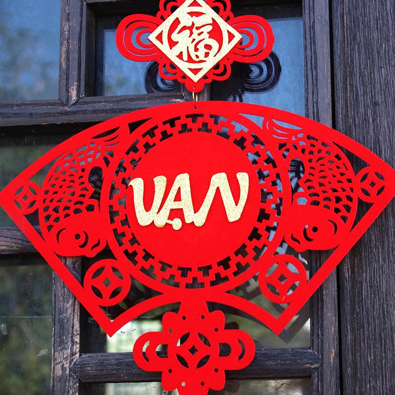 1Pc Spring Festival Tassel 2025 New Year Knot Hanging Ornament Home Decor Vietnamese Pendant Chinese Decoration Year of Snake