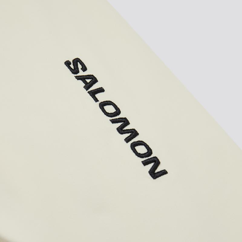 SALOMON Brilliant Snow Series Ветрозащитная Водонепроницаемая Удобная Куртка Женские Куртки Gardenia-White C23339