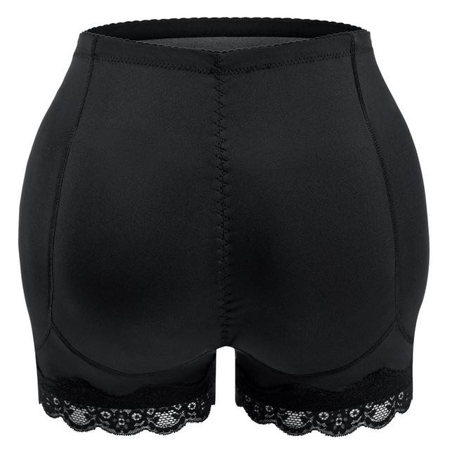 Butt Lifter Pants Women Fake Buttocks Plump Hips Large Size Body Shaping Panties Lace Fake Ass with Pad Boxer Shapewear Shorts