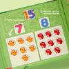 Math Digital Resolving Magnetic Alphabet Letters Book Early Education Aids  Early Childhood