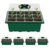 12Перфорированный Дышащий Войлочный Ящик для Рассады5Личный Горшок для Рассады Растений Инструмент для Выращивания Овощей на Открытом Балконе Садоводство Посадка Т