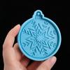 Grade Resin Crafts Ornament Pendant Xmas Christmas Decoration Clay Molds Silicone Mold Epoxy Mold