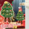 Christmas Tree Cartoon Plush Doll Bag Keychain Gift