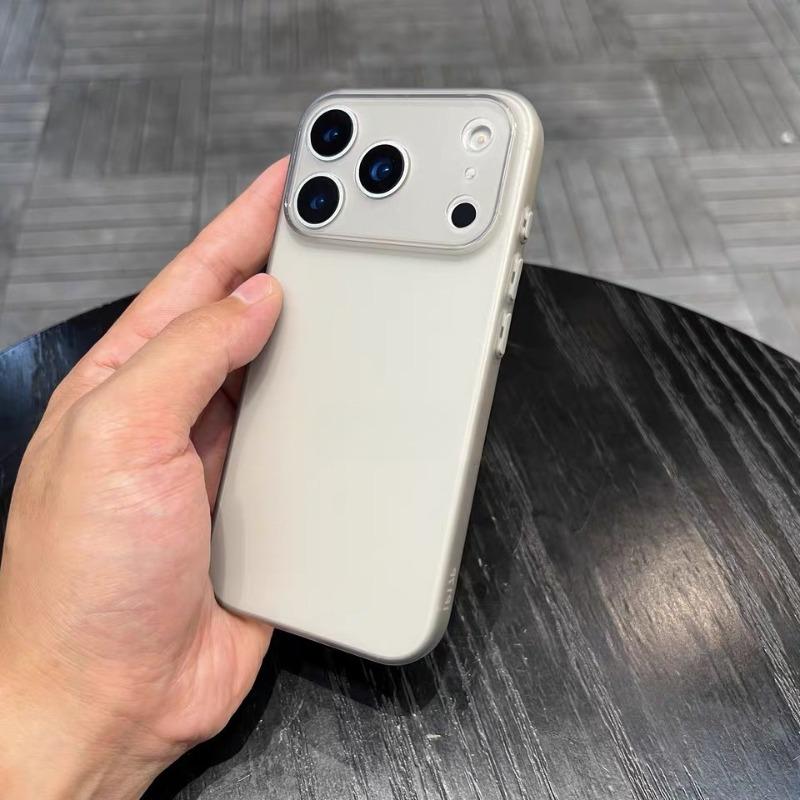 Ультратонкий Мягкий ТПУ Чехол для Телефона для iPhone 17 Air 16 15 13 12 Mini 17 Pro XS Max XR X Тонкий Матовый Полупрозрачный Силиконовый Задний Чехол