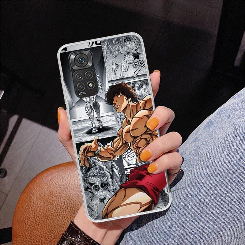 Чехол для телефона Original Anime Baki the Grappler для Xiaomi Redmi Note 15 14 13 12S 12 11 Pro Plus 14S 11S 11E 10 10S 11T 5G Персональный