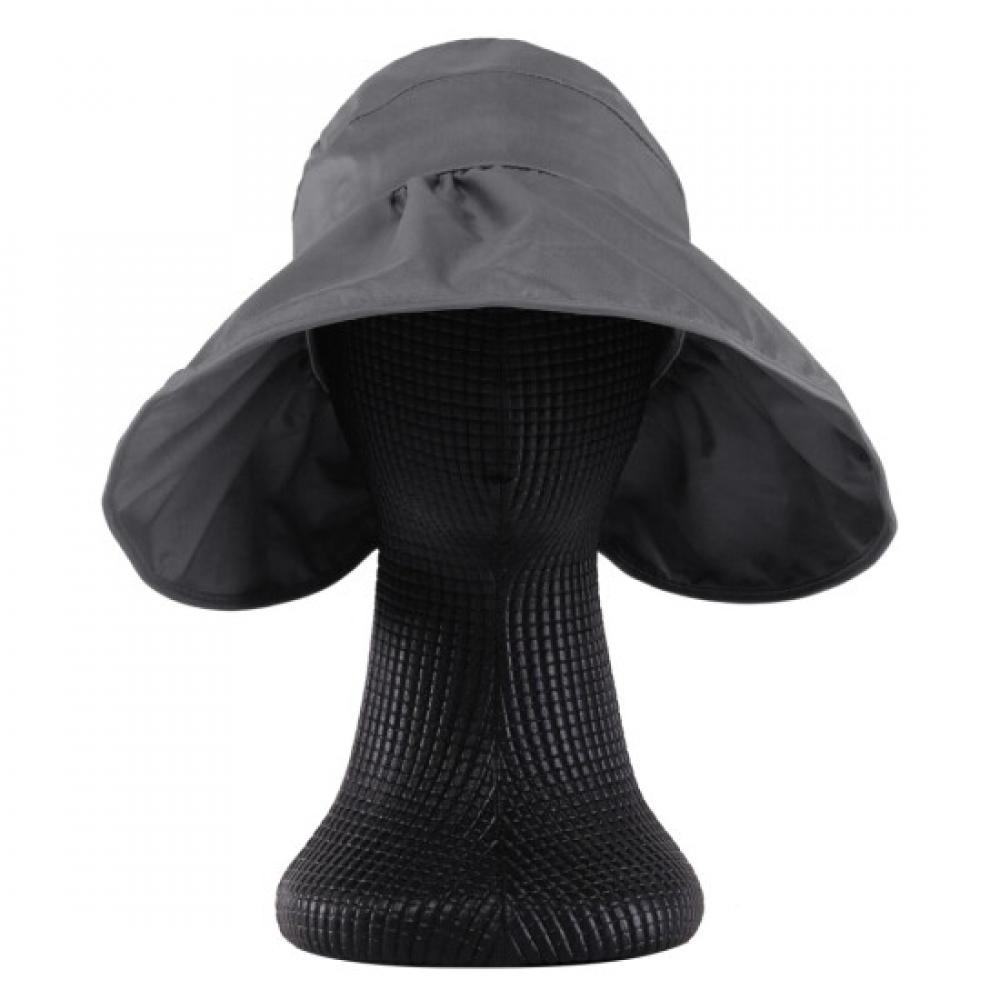Shop Women S Uv Protection Roller Sun Cap Grey Km Wh 0589