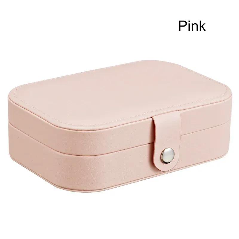 Fashion Makeup Organizers Women Travel Necklace Earrings Rings Collection Book Jewelry Display Box Wholesale Accessories Case