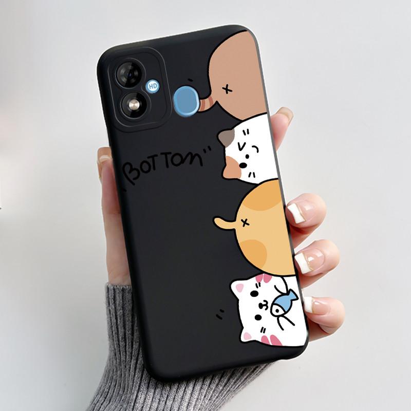 Cute Case For Itel A33 Plus Fundas Printing Shell Protective Cover Soft Silicone Cartoon Phone Casing Capa Coque