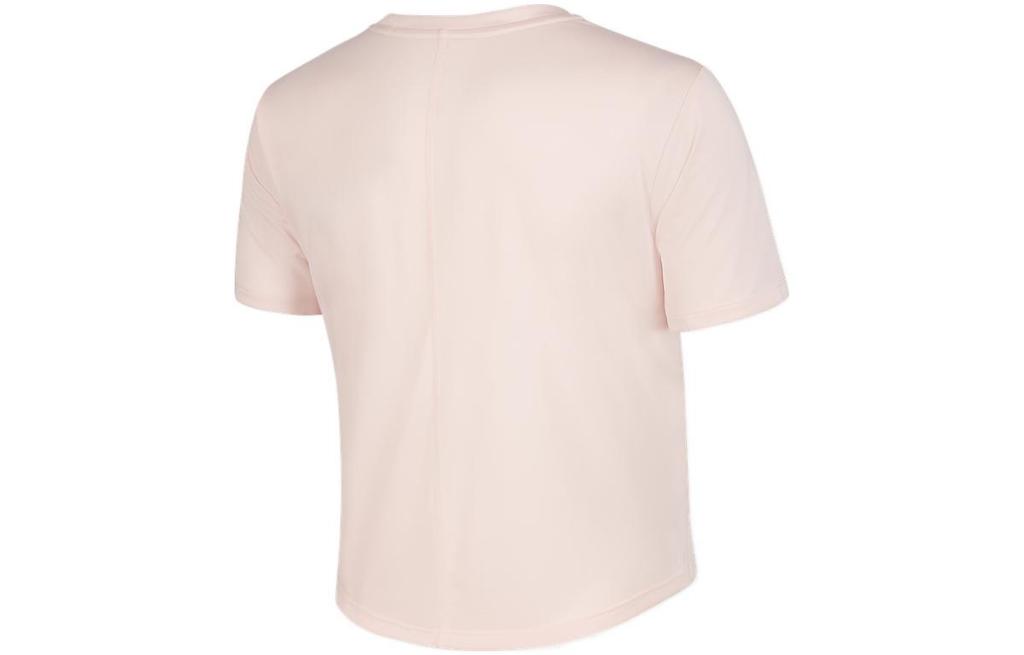 Nike Укороченные топы женские розовые с круглым вырезом умеренные DD4955-610