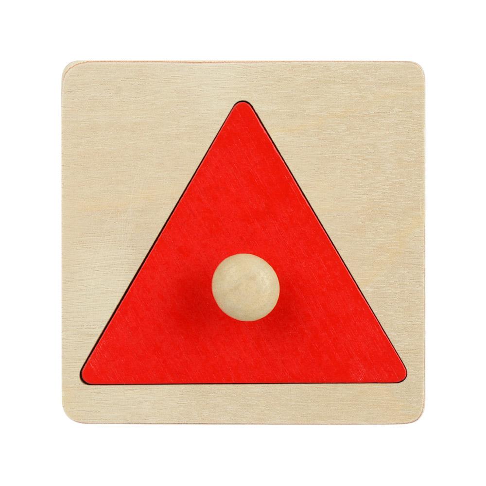 Hot Sale Sensory Tactile Montessori Educational Geometric Shape Matching Knob Panel Puzzle Board Pegboard