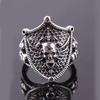 Vintage Trendy Skull Shield Ring, Fashionable, Simple and Domineering Men's Ring