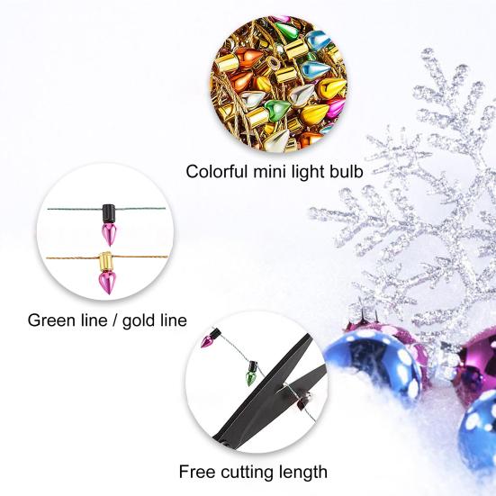 Цветная гирлянда очень длинная, яркий цвет, гладкая поверхность, можно отрезать, широкое применение, декоративный пластиковый рождественский ель, цветные искусственные гирлянды