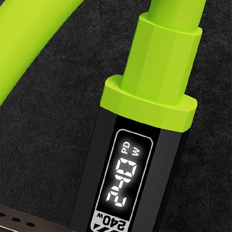 240 В Быстрая скорость USB C Зарядный кабель Усиленный металлический разъем Широкая совместимость Быстрая зарядка Надежная передача данных
