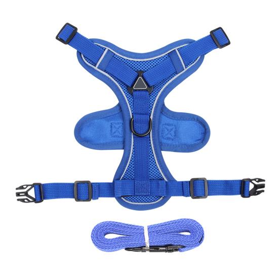 Yousheng Cat Harness And Leash Reflective Strips Jacket Breathable Adjustable Vest Harness Escape Proof Easy Control Leash for Cats