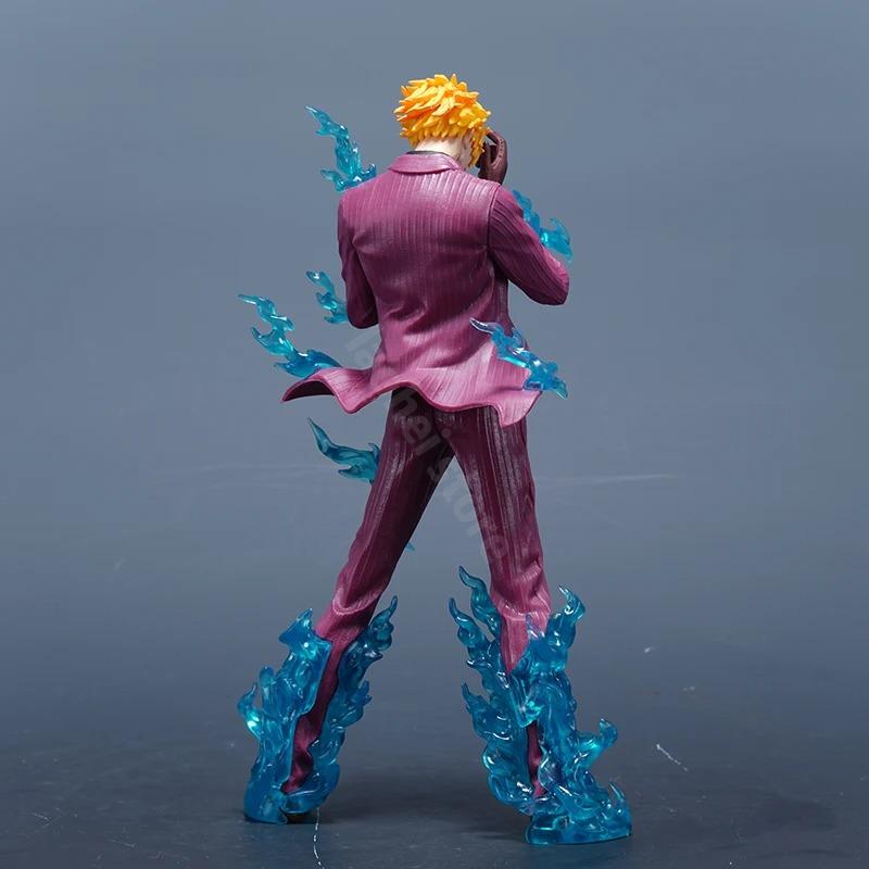 Фигурка One Piece Санджи Аниме Фигурки Винсмоук Санджи Фигурка Дьявольская Нога Статуя ПВХ Модель Коллекция Декор Игрушка Подарок на День Рождения