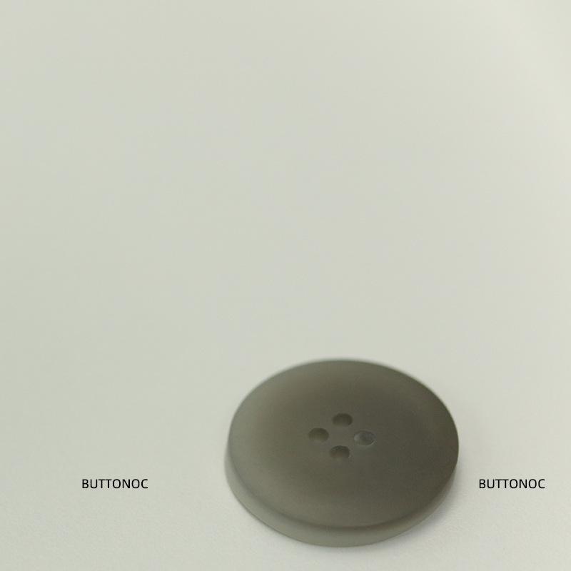 Resin Four-Eye Button Outer Circle Inner Button Suit Suit Men'S And Women'S Clothing Universal Button Jacket Sweater Button