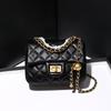 Korean Diamond Chain Bag Women's Bag New Versatile Small Square Bag Women's One Shoulder Crossbody Bag