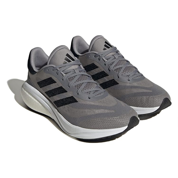 adidas Кроссовки мужские Supernova 3 Серый Черный Серый-Три Ядра-Черный Облачно-Белый IE4365