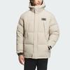 Adidas 650 Puffer Hooded Down Jacket Men Outerwear Light-Khaki Black IL8898