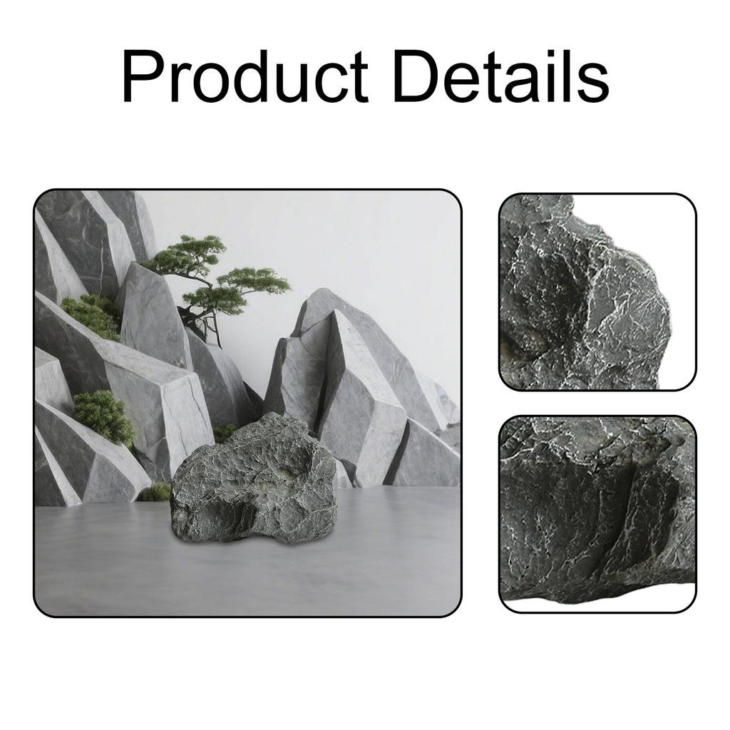 Artificial Landscape Rock Versatile Backyard Park Courtyard Rockery Indoor Faux Stone Landscaping Decorative Foam Stone Ornament
