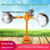 Solar-Powered Flashing Reflective Bird Repeller for Orchards and Farmlands