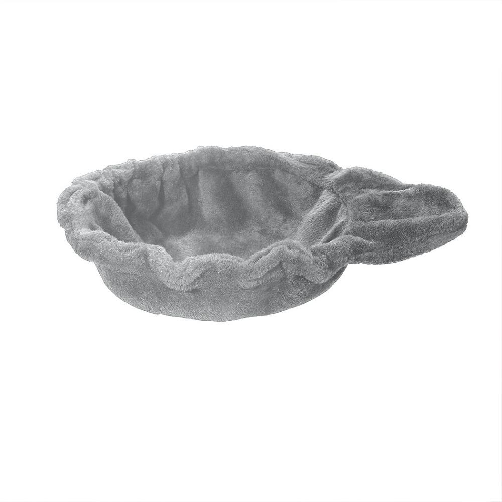 Удобный гамак-лежанка для кошки Мягкая плюшевая корзинка для кошки Безопасное подвесное гнездо для кошки Мебель для питомцев