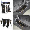 Interior Door Map Pocket Sticker Trim for Seat Leon MK4 Cupra Leon Formentor 2020-2025 - Suede & Polyester