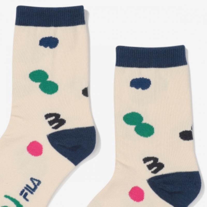 [Fila Kids] Носки Fila X Susin с узором  fk3scf5s01X Бант  q0zfk3scf5s01XBow