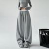 Американские ретро черные спортивные штаны женские весенние и осенние новые свободные повседневные спортивные штаны драпирующие широкие брюки
