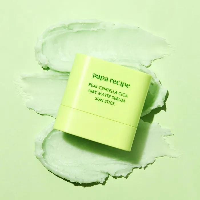 Реальный матирующий солнцезащитный стик Centella Cica Airy Sebum Sun Stick 10 г