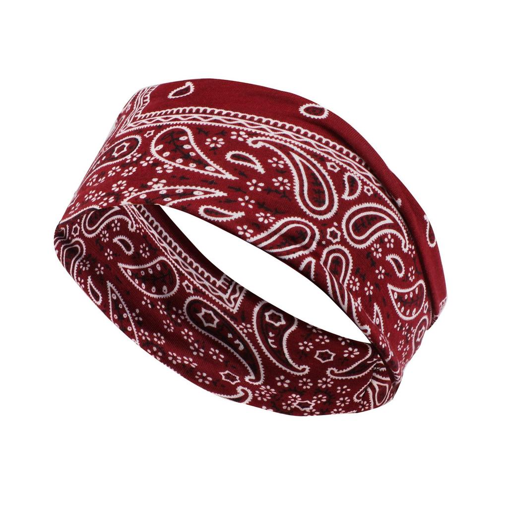 Спортивная повязка на голову, женская повязка-антиперспирант, парик, подарок, платок на голову, йога, бег, фитнес, повязка на голову с широкими полями.