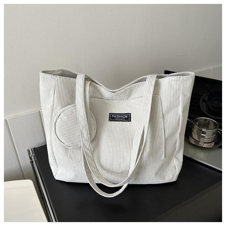 Сумка-тоут для женщин Velvet commuting большой емкости, осень-зима 2024 года, простая, однотонная, через плечо