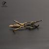 Antique Copper Ornament Brass Mantis Dragonfly Bee Cricket Figurines Miniature Insect Collection Statues Feng Shui Gifts