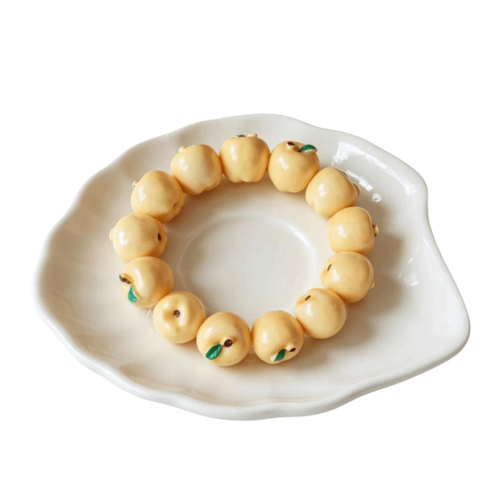 Stackable Beads Fruit Necklace Accessories Not Hole Fruit Beaded accessories for Not Hole Women