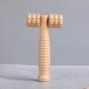 1pc Face Massager Roller Mini Wood Face Relax Slimming Facial Lifting Wrinkle Remover