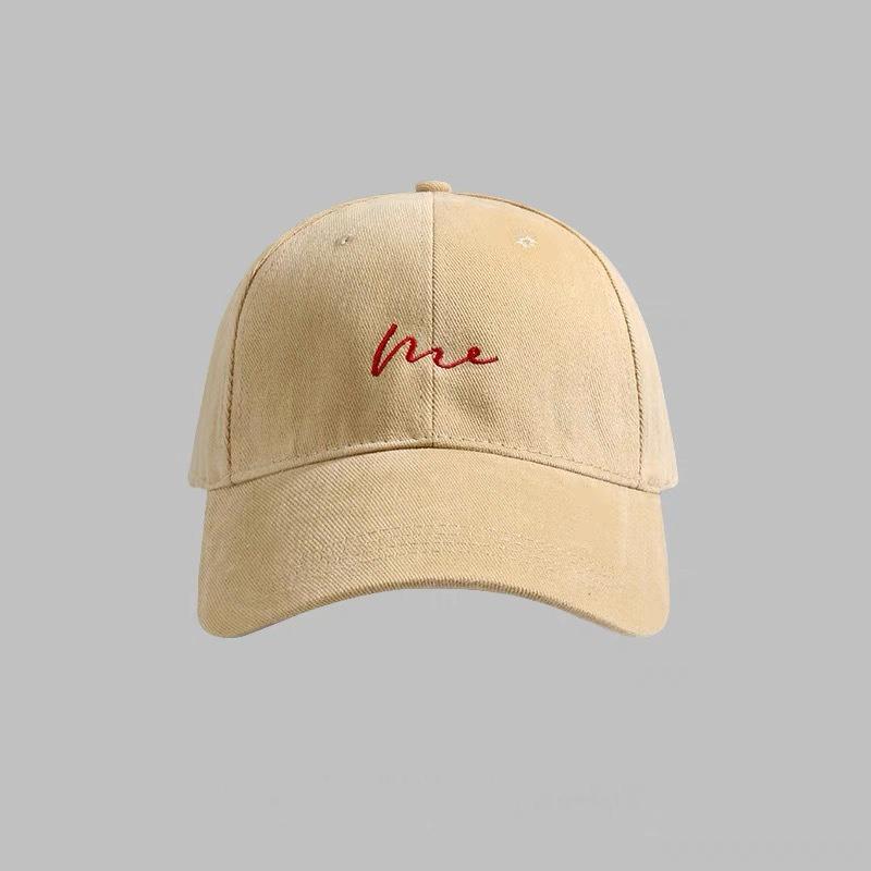 Good version! Original design big head circumference cap men's letters fashionable retro baseball cap women