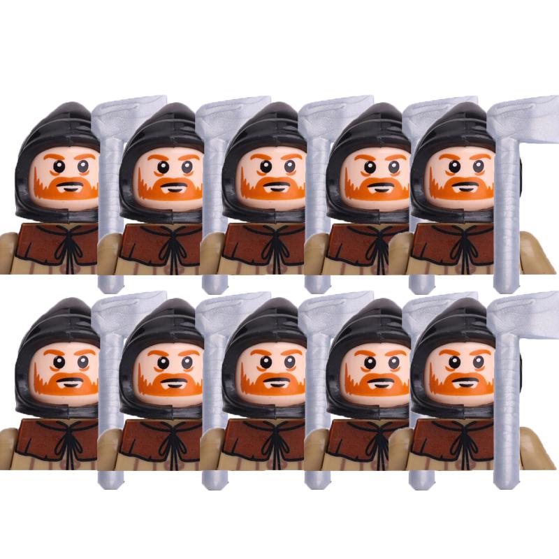 Военные Строительные Блоки Средневековые Фигурки Солдат Подарки Игрушки Оружие Щит Священная Римская Империя Сент-Лазарь Рыцарь Иерусалима Легион MOC