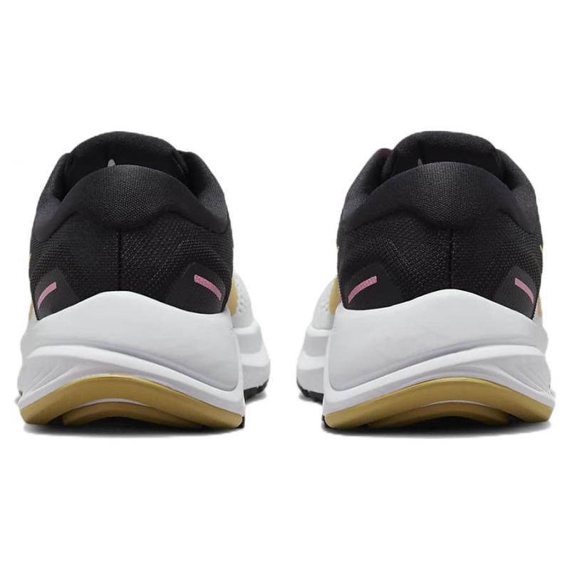 Nike Женские кроссовки Air Zoom Structure 24 'Белый Черный Пшеничный Золотой' повседневные DA8570-106